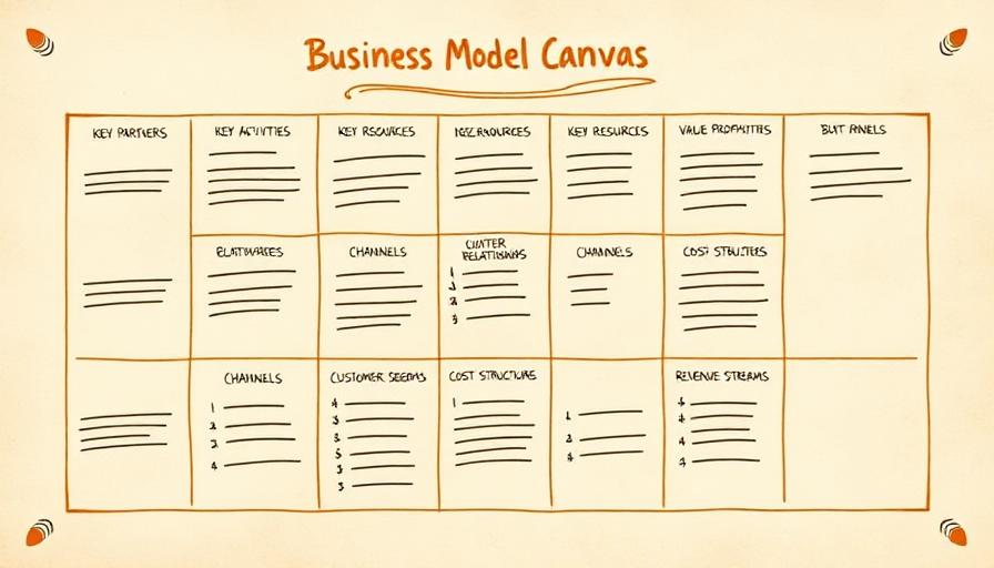 Diagrama del Business Model Canvas