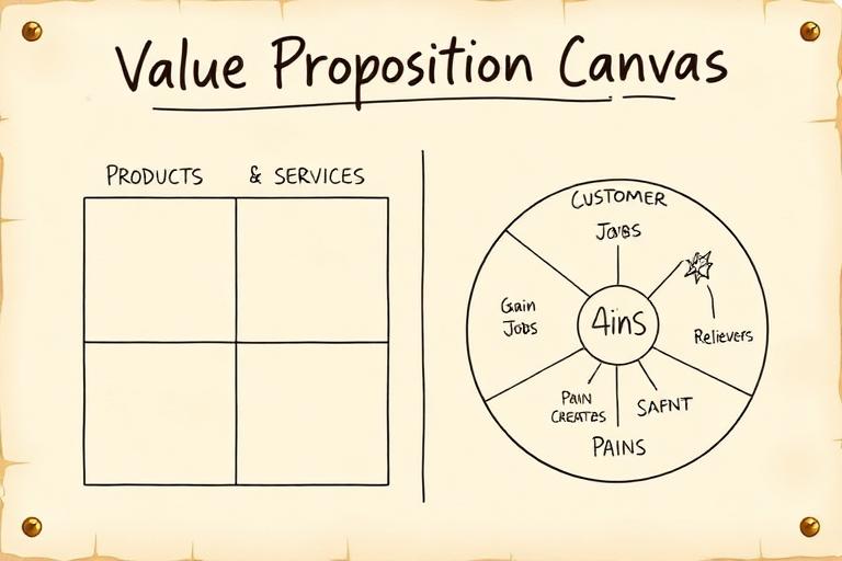 Diagrama del Value Proposition Canvas